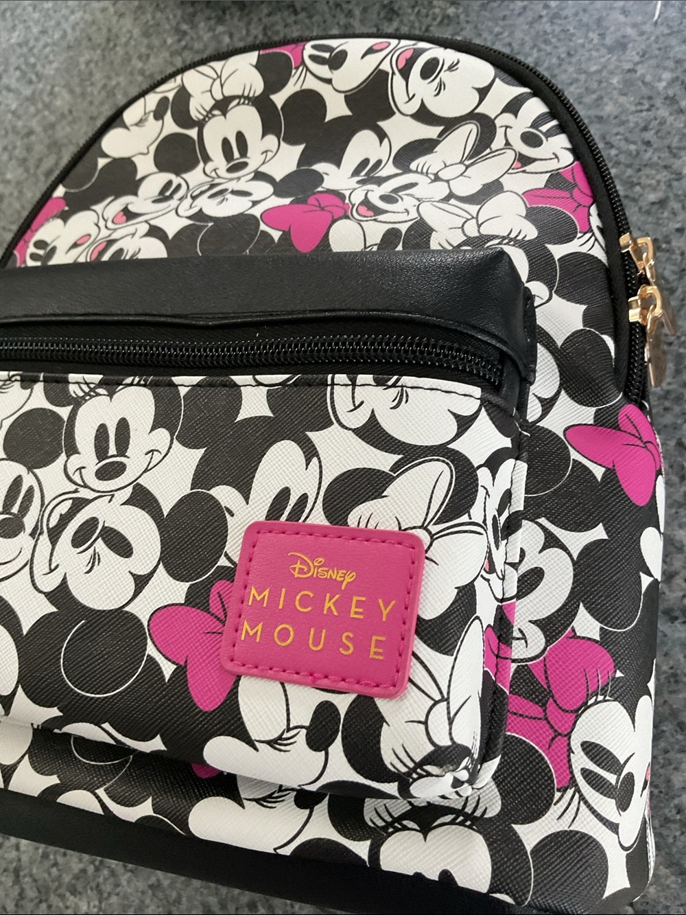Disney Mini backpack. Mickey and Minnie. new!